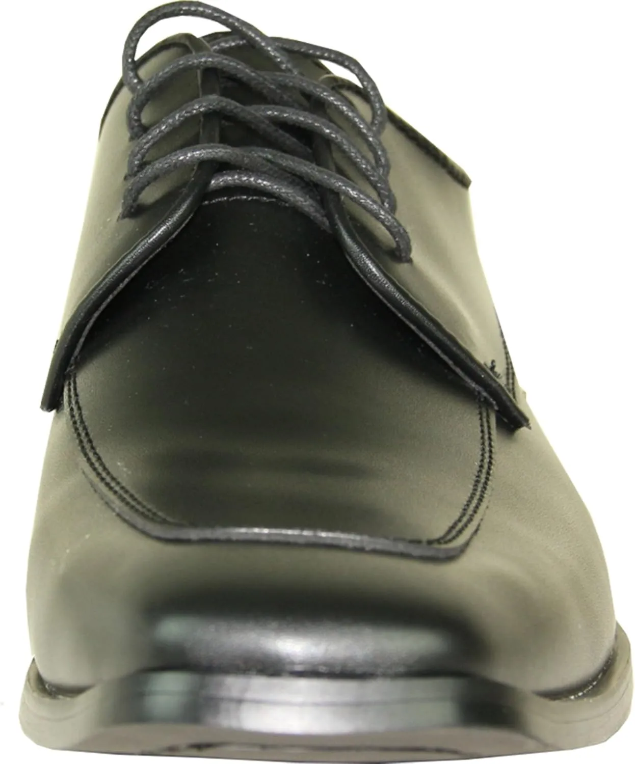 VANGELO Men Formal Tuxedo Dress Shoe for Wedding, Uniform and Prom -Wide Width Available
