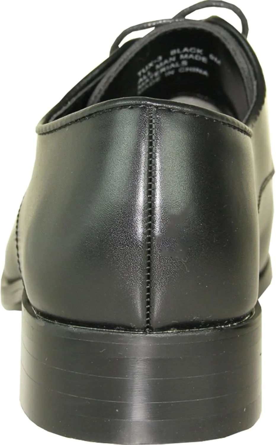 VANGELO Men Formal Tuxedo Dress Shoe for Wedding, Uniform and Prom -Wide Width Available