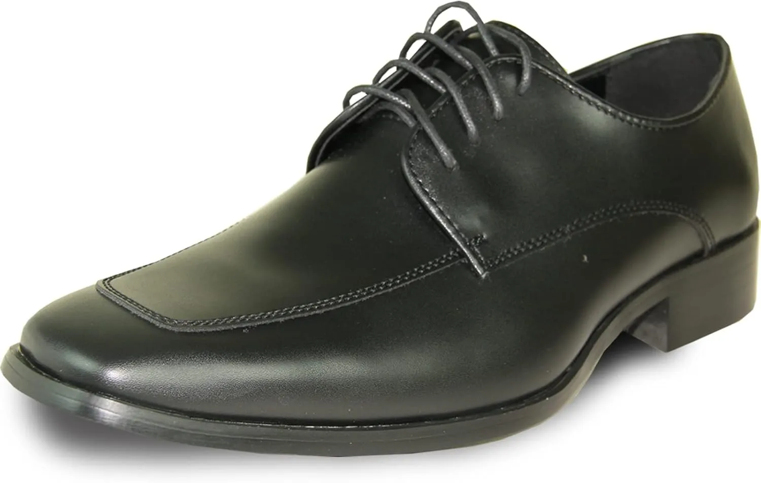 VANGELO Men Formal Tuxedo Dress Shoe for Wedding, Uniform and Prom -Wide Width Available
