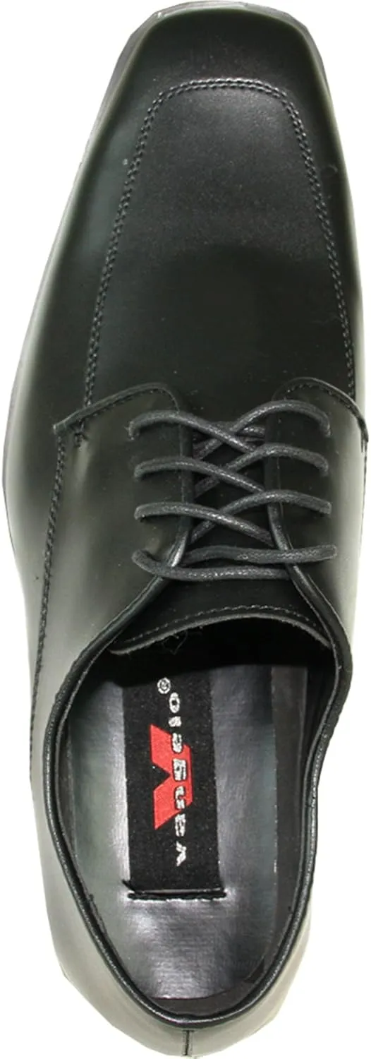 VANGELO Men Formal Tuxedo Dress Shoe for Wedding, Uniform and Prom -Wide Width Available