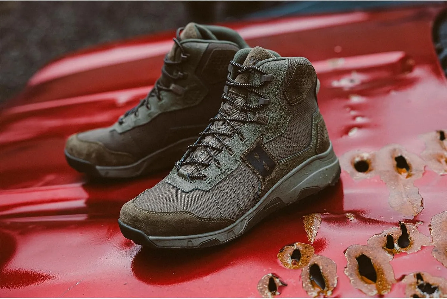VIKTOS Men's Range Trainer XD Waterproof Breathable Rugged High Traction DWR/Durable Water-Repellent Training Tactical Boots