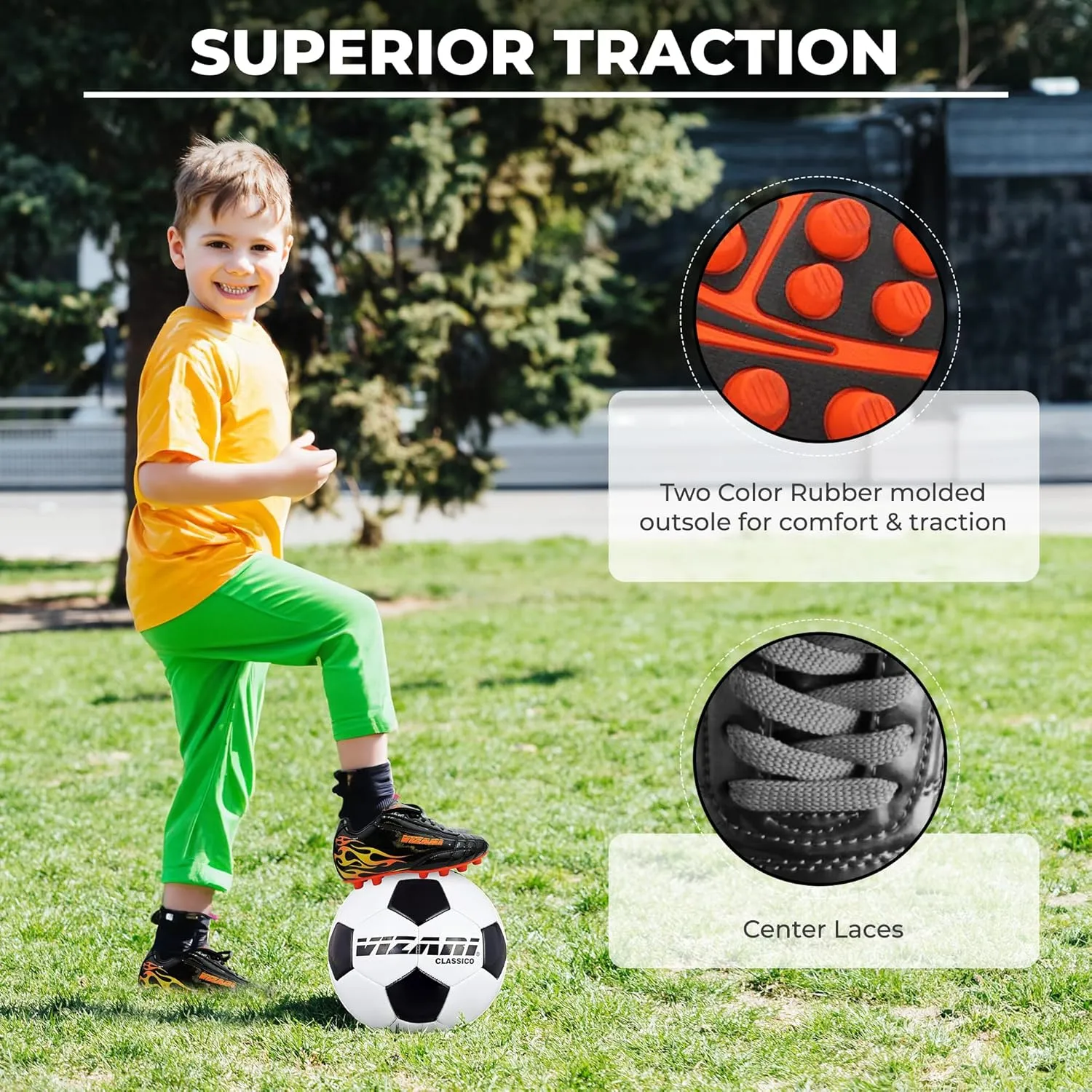 Vizari Blaze FG Soccer Shoe (Toddler/Little Kid)