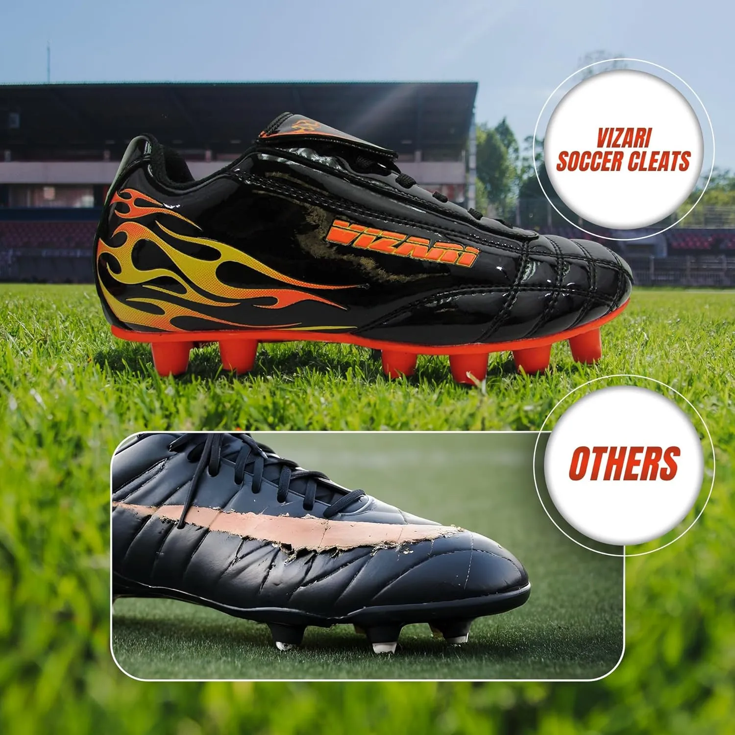 Vizari Blaze FG Soccer Shoe (Toddler/Little Kid)