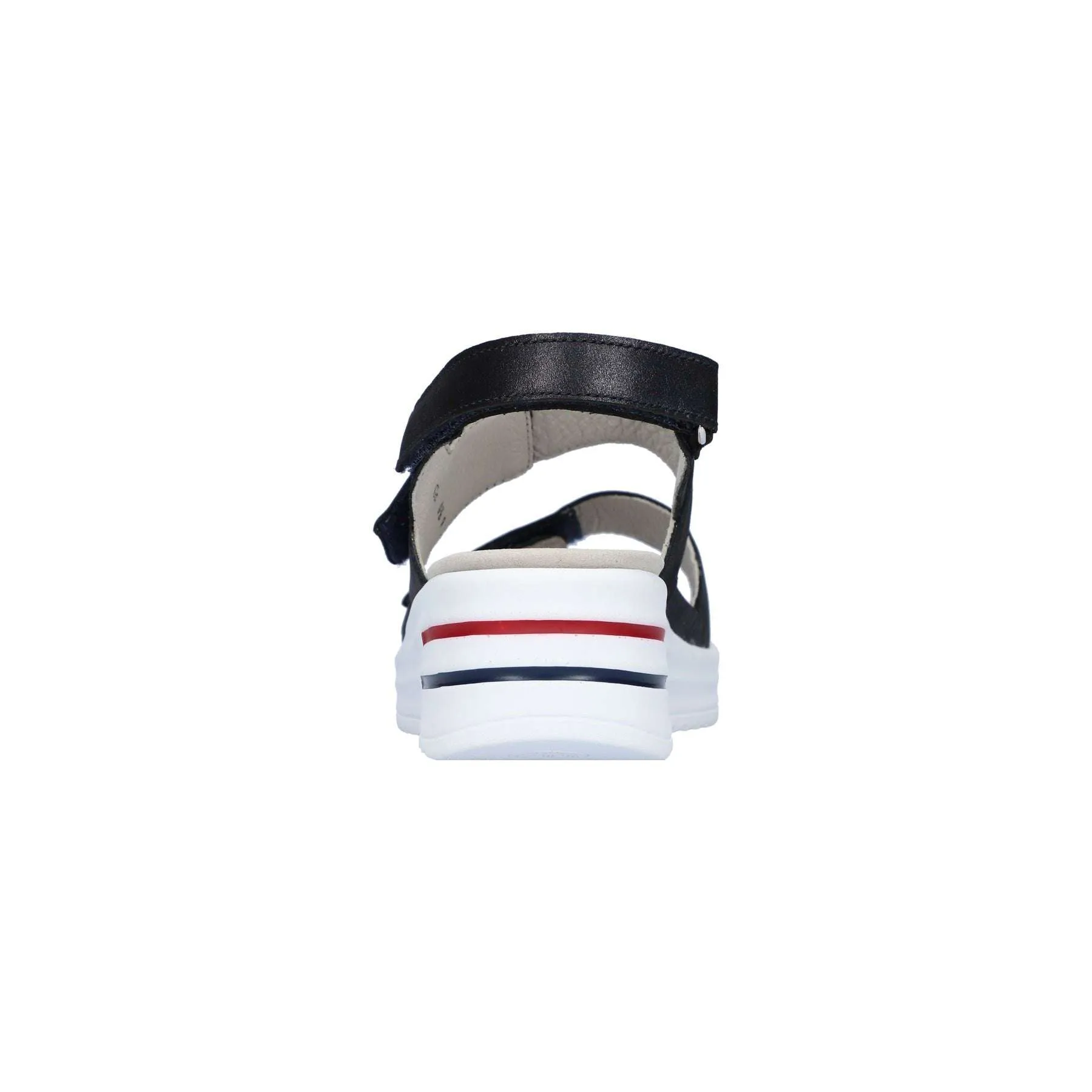 Waldlaufer Wide Fit Velcro Strap Sandal|795006NAV- Sandal