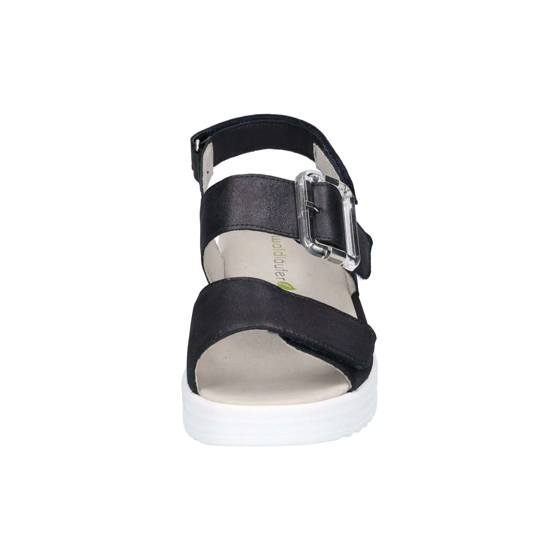 Waldlaufer Wide Fit Velcro Strap Sandal|795006NAV- Sandal