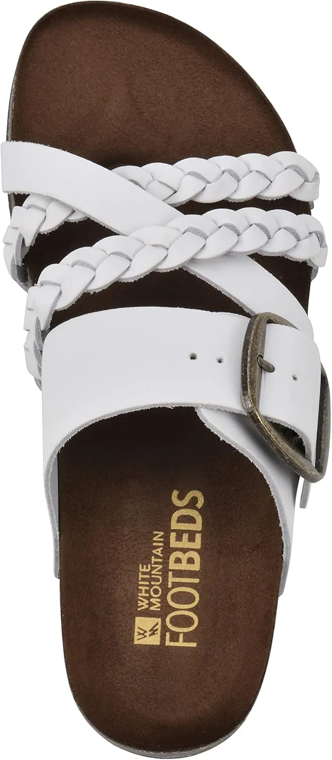 WHITE MOUNTAIN Women's Healing Footbed Sandal
