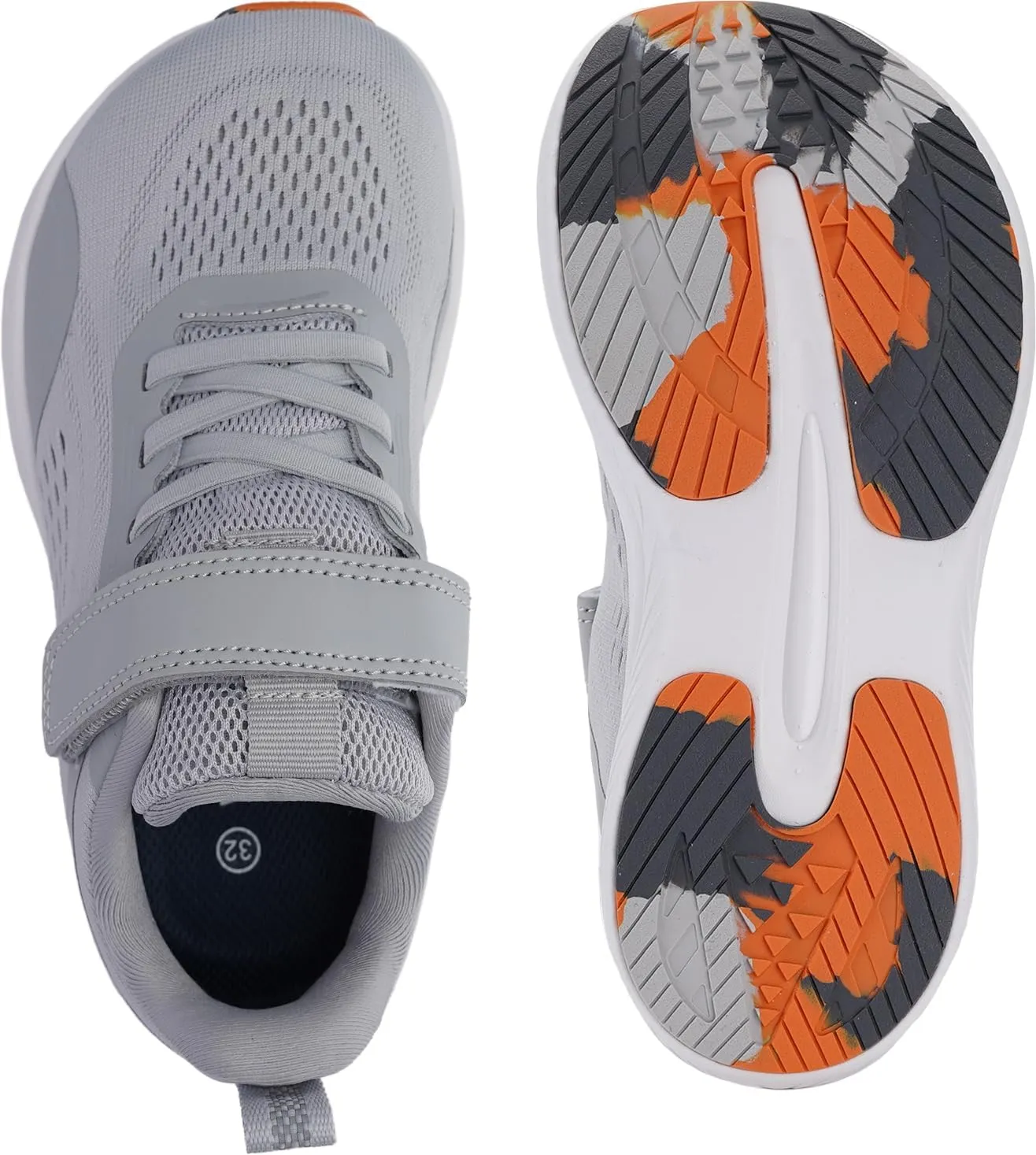 WHITIN Little/Big Kids Zero Drop Running Shoes   Wide Toe Box Sneaker for Boys/Girls