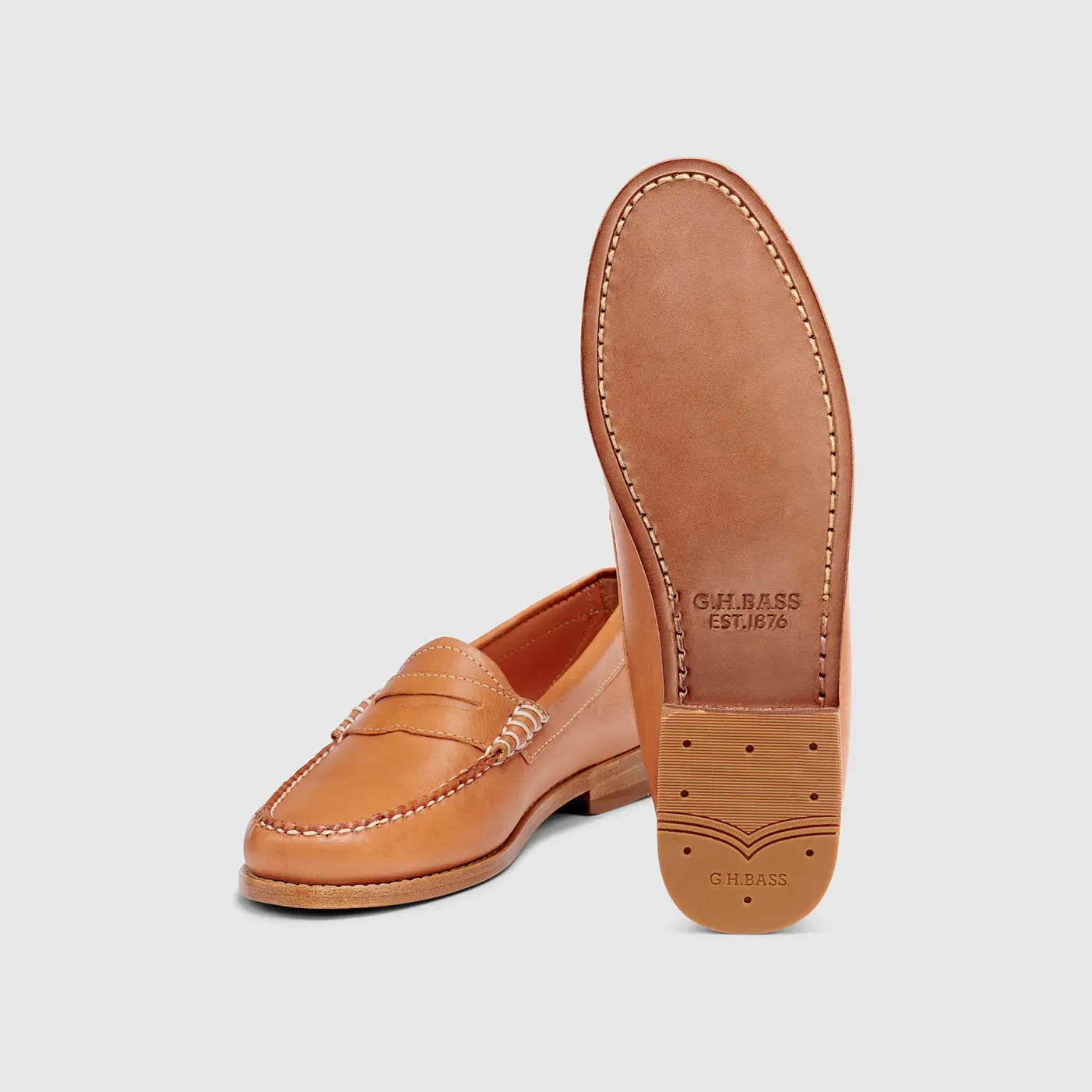 Whitney Vachetta Weejuns Loafer in Tan