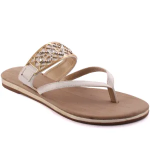 Women ’Alan’ Metal Detail Flat Slippers