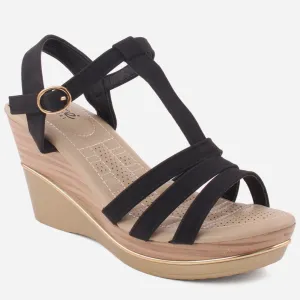 Women "FLARE" Mullti Color Ankle Starp Wedge Sandal
