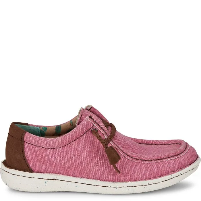Women's Pink Hazer Shoe  - Justin
