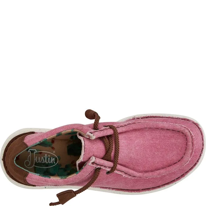Women's Pink Hazer Shoe  - Justin