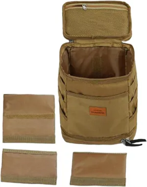 Yiju Camping Gear Storage Bag for Picnic and Outdoor Use, Khaki