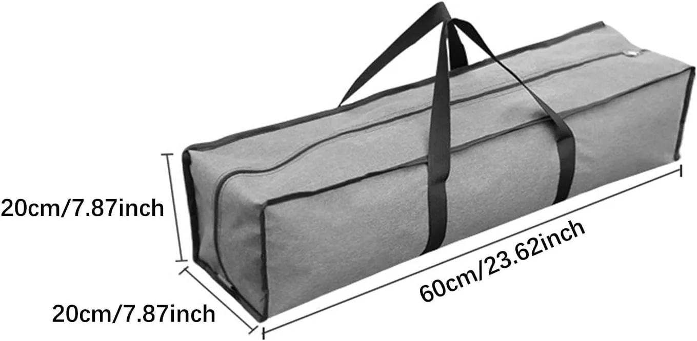Yiju Canopy Pole Bag Tripod Carrier Portable Heavy Duty Duffle Bag Tent Storage Pouch for Camping Travel Home Outdoor Activities, 60cm Length